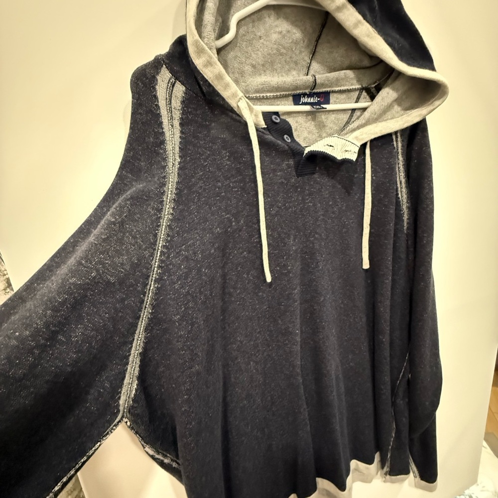 Johnnie-O Men's Blue Hoodie Sweater